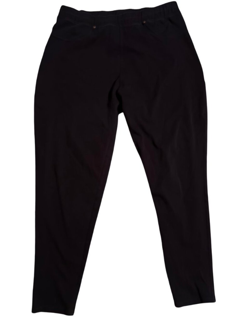 Lildy Black Ponte Jeggings 2XL 3XL Plus Size Pull On High Rise Stretch Pants